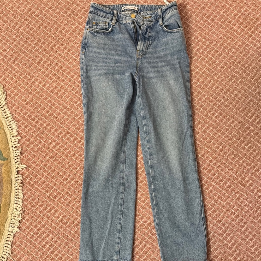 Classic Zara straight leg jeans